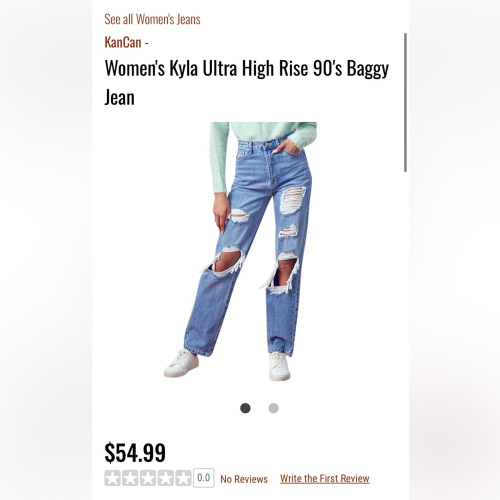 KanCan ripped jeans